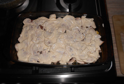 Фото шага рецепта Картофельная запеканка со свининой 152098 шаг 12  