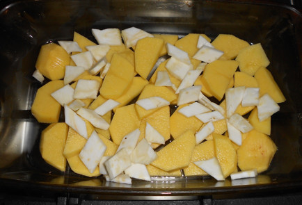 Фото шага рецепта Картофельная запеканка со свининой 152098 шаг 7  