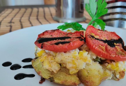 Фото шага рецепта Картофельная запеканка в духовке 189894 шаг 20  