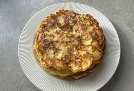 Фото шага рецепта Картофельносырные лепешки 189762 шаг 10  