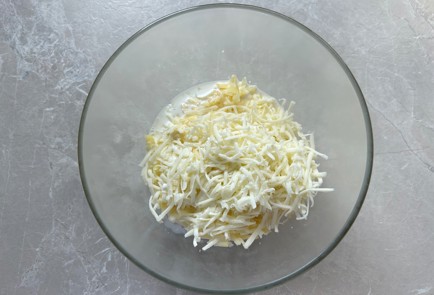 Фото шага рецепта Картофельносырные лепешки 189762 шаг 4  