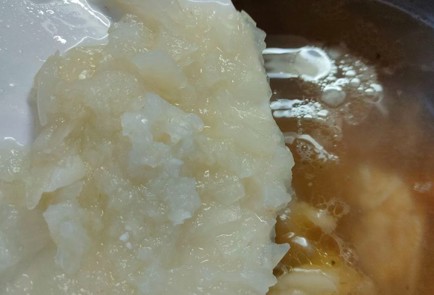 Фото шага рецепта Картофельный суп с рисом на говяжьем бульоне 189949 шаг 14