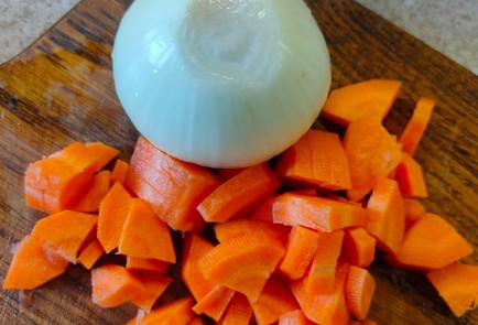 Фото шага рецепта Картофельный суп с рисом на говяжьем бульоне 189949 шаг 7