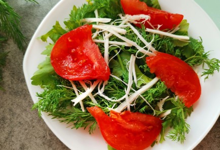 Фото шага рецепта Кавказский салат 191570 шаг 7  