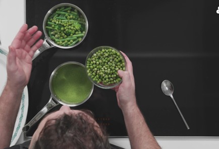 Фото шага рецепта Кефаль с овощами в соусе зеленый карри 188773 шаг 10  