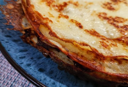 Фото шага рецепта Кефирные блины по Дюкану 174407 шаг 10  