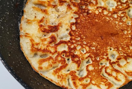 Фото шага рецепта Кефирные блины по Дюкану 174407 шаг 9  