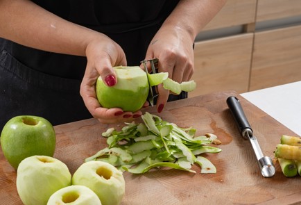 Фото шага рецепта Кекс с яблоками 174747 шаг 6  