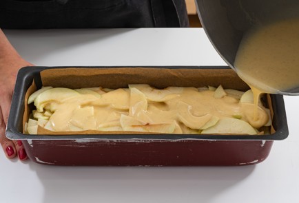 Фото шага рецепта Кекс с яблоками 174747 шаг 9  