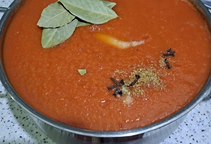 Фото шага рецепта Кетчуп с яблоками на зиму 186805 шаг 11  