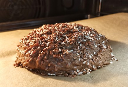 Фото шага рецепта Кетохлеб с семенами тыквы 174721 шаг 10  