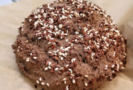 Фото шага рецепта Кетохлеб с семенами тыквы 174721 шаг 11  