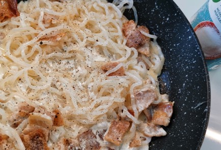 Фото шага рецепта Кетокарбонара 174160 шаг 10