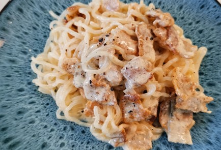 Фото шага рецепта Кетокарбонара 174160 шаг 12