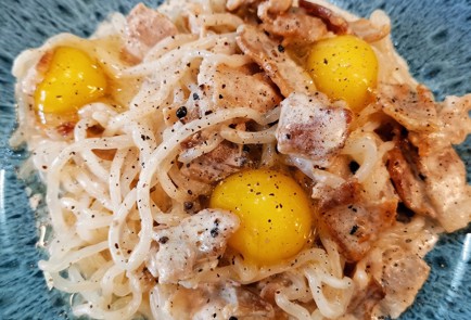 Фото шага рецепта Кетокарбонара 174160 шаг 13