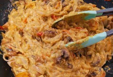 Фото шага рецепта Кетопаста с беарнским соусом 175518 шаг 12  