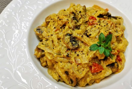 Фото шага рецепта Кетопаста с беарнским соусом 175518 шаг 13  