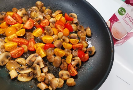 Фото шага рецепта Кетопаста с беарнским соусом 175518 шаг 7  