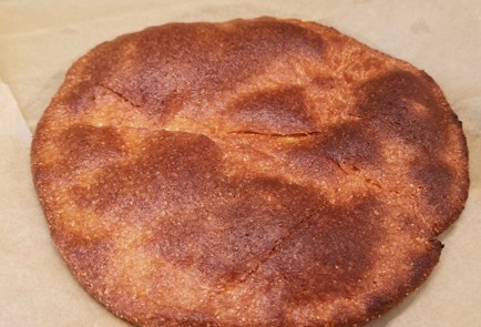 Фото шага рецепта Кетопицца Маргарита 174660 шаг 9  