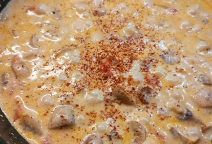 Фото шага рецепта Кетоспагетти с грибами 174870 шаг 11  