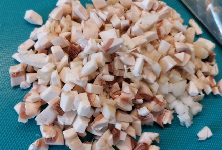 Фото шага рецепта Кетовафли с грибами 174869 шаг 3  