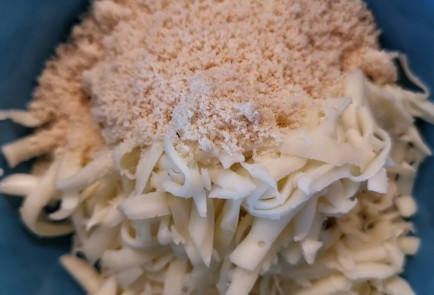 Фото шага рецепта Кетовафли с грибами 174869 шаг 5  