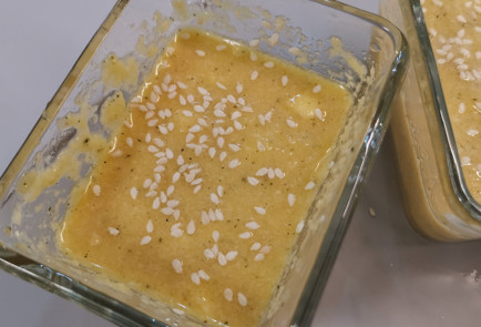 Фото шага рецепта Кетобулочка с кунжутом 151767 шаг 9  