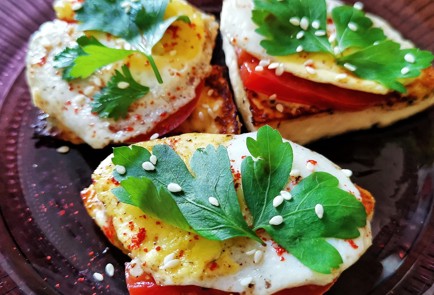 Фото шага рецепта Кетобутерброды из сыра 173710 шаг 11  