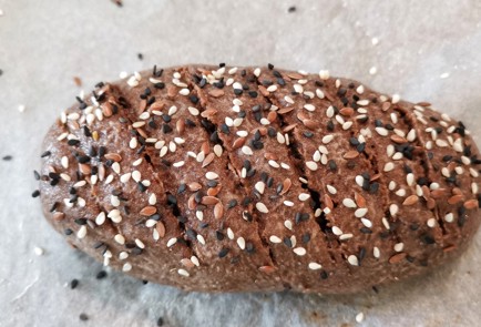 Фото шага рецепта Кетохлеб из льняной муки 152521 шаг 6  