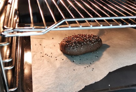 Фото шага рецепта Кетохлеб из льняной муки 152521 шаг 7  