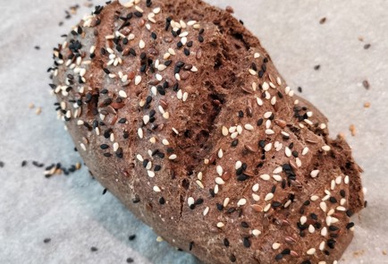 Фото шага рецепта Кетохлеб из льняной муки 152521 шаг 8  