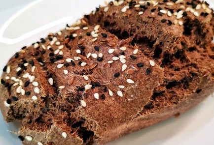 Фото шага рецепта Кетохлеб из льняной муки 152521 шаг 9  