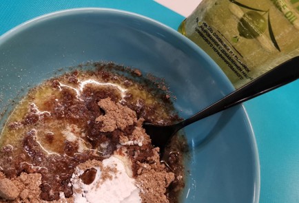 Фото шага рецепта Кетохлеб в микроволновке 153092 шаг 4  