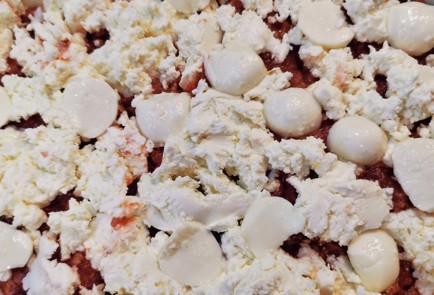 Фото шага рецепта Кетолазанья со слайсами жареного баклажана 152671 шаг 12  