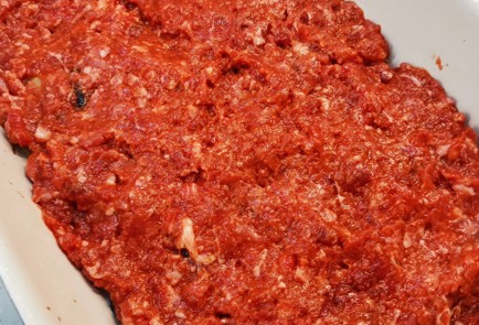 Фото шага рецепта Кетолазанья со слайсами жареного баклажана 152671 шаг 8  