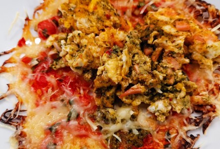 Фото шага рецепта Кетолепешка поитальянски 153010 шаг 12  