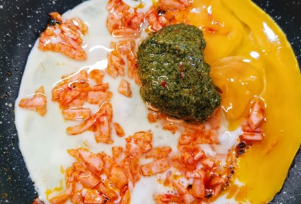 Фото шага рецепта Кетолепешка поитальянски 153010 шаг 8  