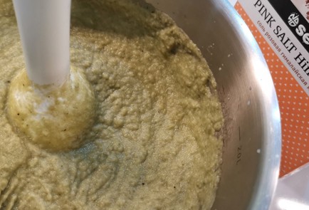 Фото шага рецепта Кетопюре с горошком и крапивой 153009 шаг 8  