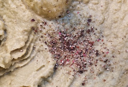 Фото шага рецепта Кетопюре с горошком и крапивой 153009 шаг 9  