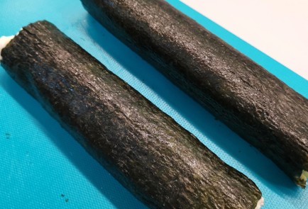 Фото шага рецепта Кетороллы из цветной капусты с лососем 153109 шаг 12  