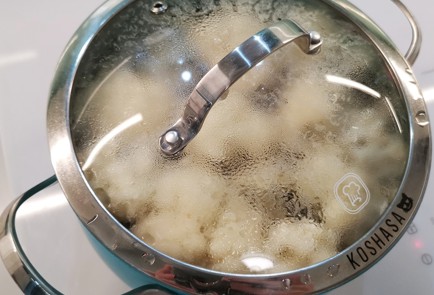 Фото шага рецепта Кетороллы из цветной капусты с тунцом 153110 шаг 4