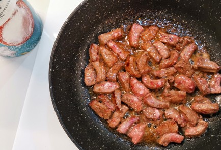 Фото шага рецепта Кетосалат с телячьей печенью 173358 шаг 8  