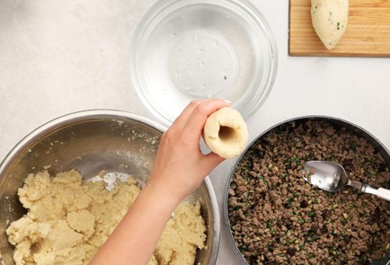 Фото шага рецепта Кипрские крупяные пирожки 51100 шаг 5  