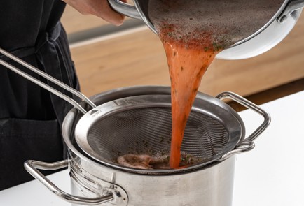 Фото шага рецепта Кисель из клубники с лаймом и мятой 175614 шаг 7  