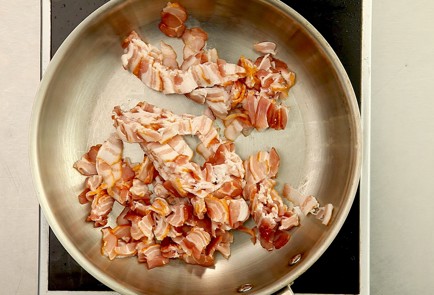 Фото шага рецепта Киш лорен со сметаной 53710 шаг 4  