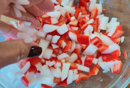 Фото шага рецепта Киш с рыбой 189895 шаг 10  