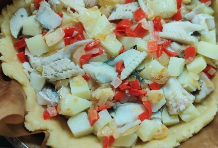 Фото шага рецепта Киш с рыбой 189895 шаг 24  