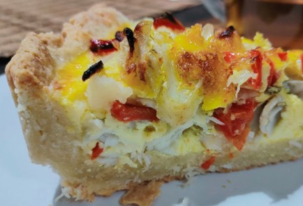 Фото шага рецепта Киш с рыбой 189895 шаг 33  