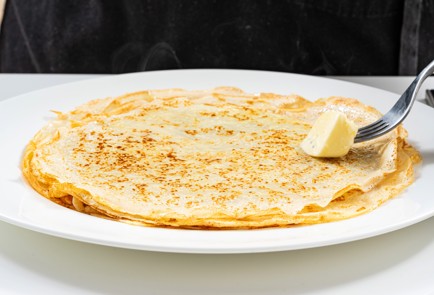 Фото шага рецепта Кислые блины 188012 шаг 9  