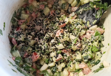 Фото шага рецепта Китайский салат 189307 шаг 12  